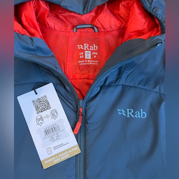 Rab women’s Xenair Alpine Light Jacket NWT - Picture 2 of 4